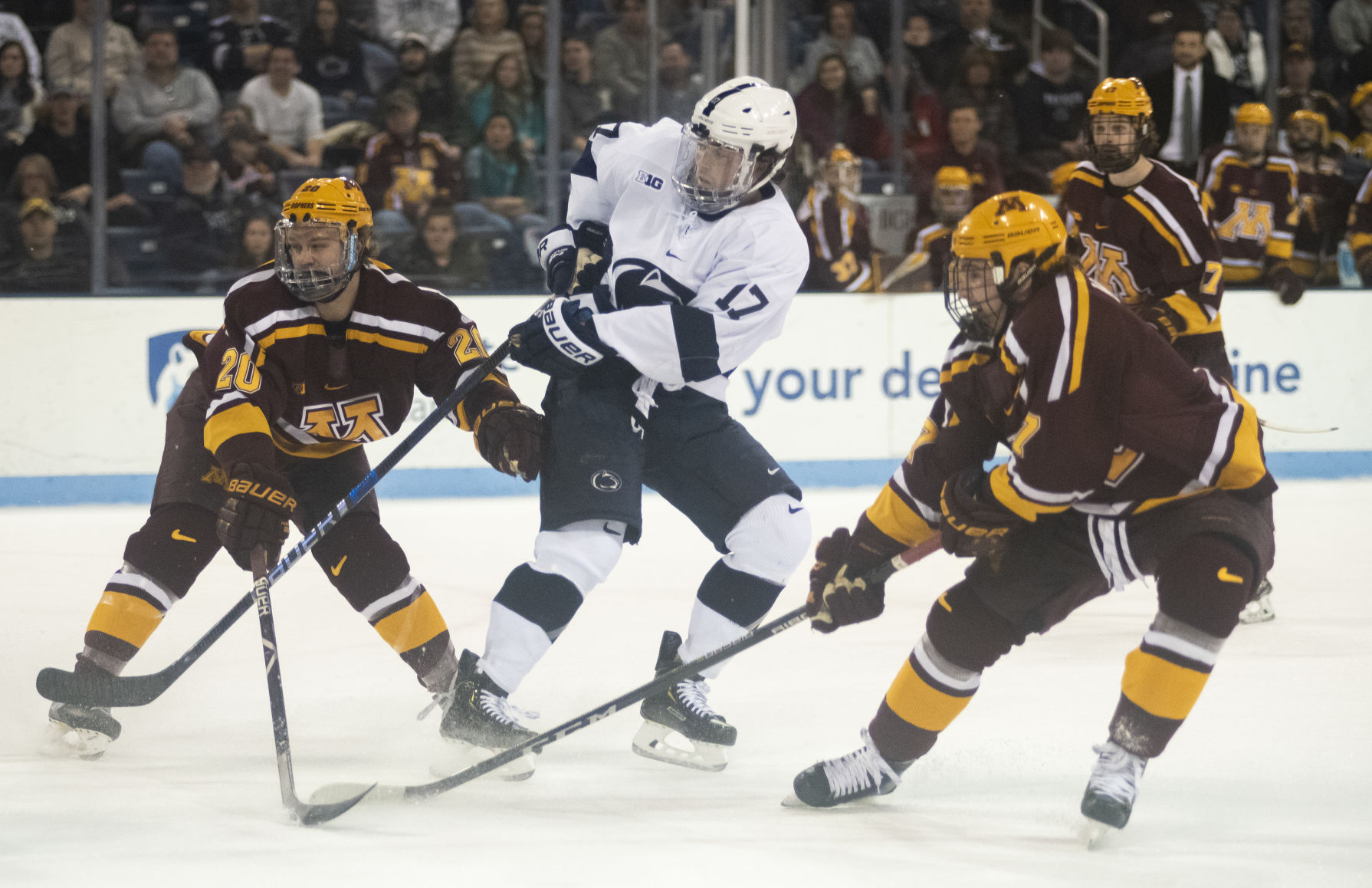 Men's Hockey vs. Minnesota, Barratt (17)